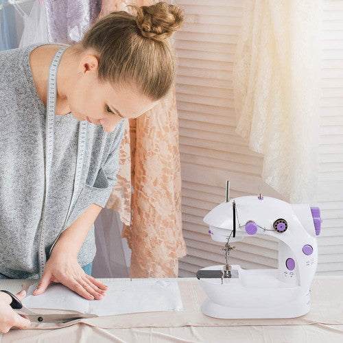 Mini máquina de coser portátil