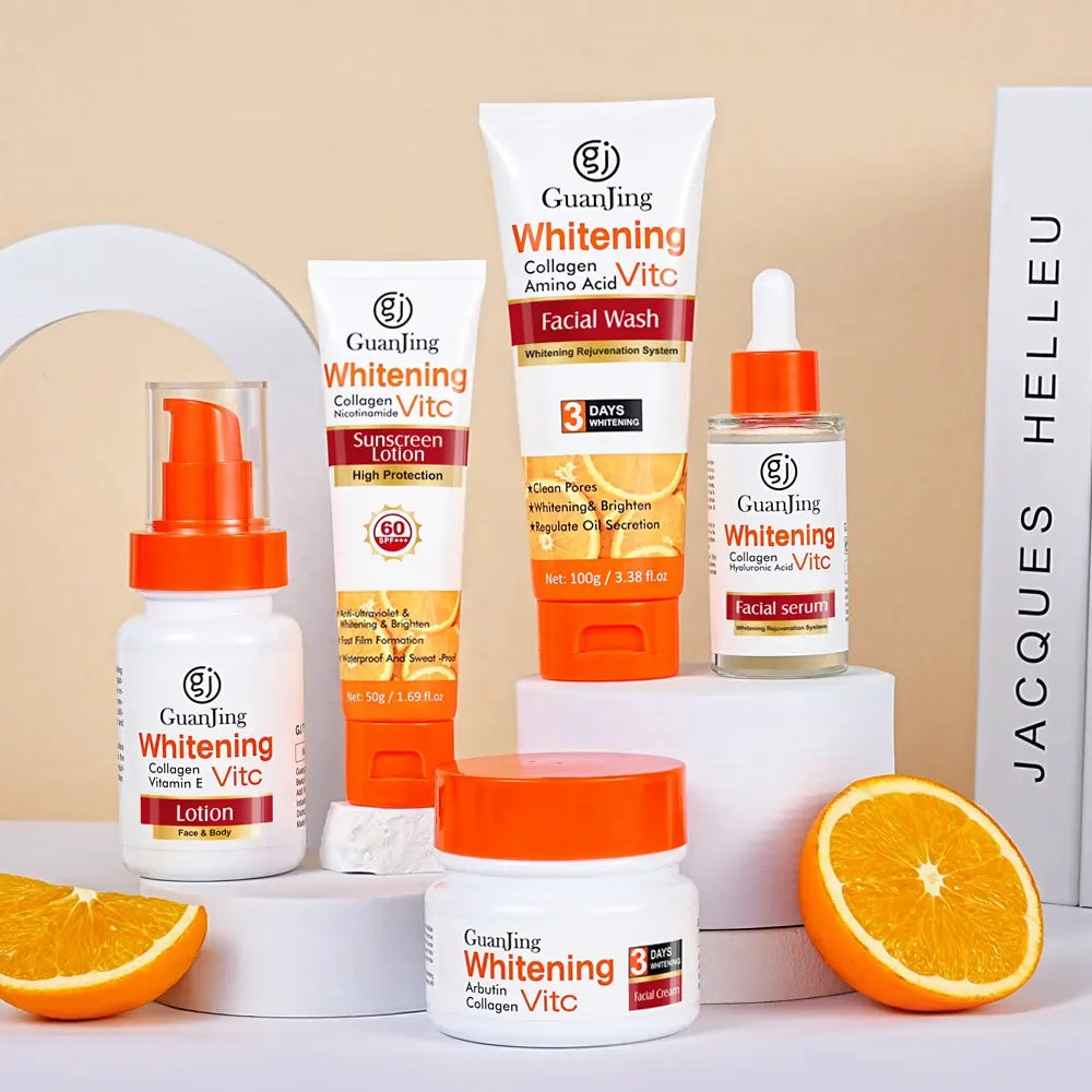 Skincare Iluminador con Vitamina C (5 piezas)