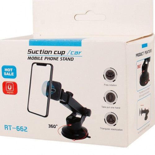 SOPORTE DE CELULAR PARA VEHICULO MAGNETICO RT-662
