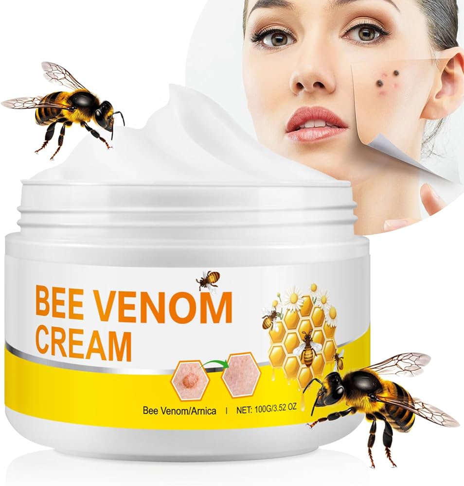 Crema de Veneno de Abeja para Cara y Cuello