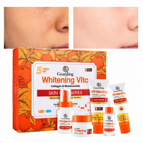 Skincare Iluminador con Vitamina C (5 piezas)