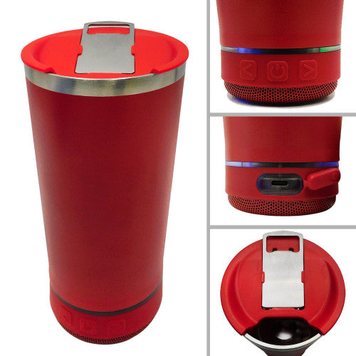 Vaso 2 en 1 con Bocina Bluetooth