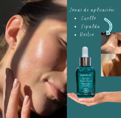 Serum Acido Salicilico 30 ML Removedor de acne