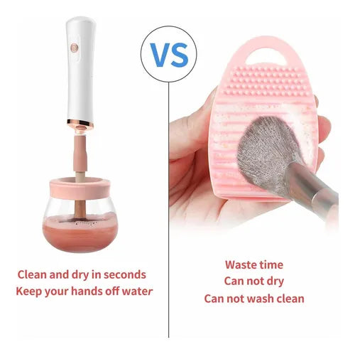 Limpiador Eléctrico de Brochas de Maquillaje