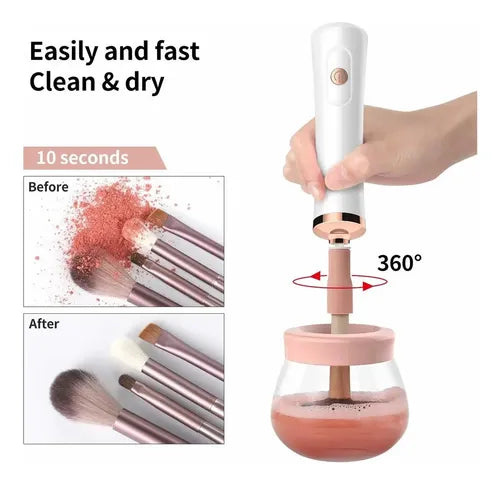 Limpiador Eléctrico de Brochas de Maquillaje