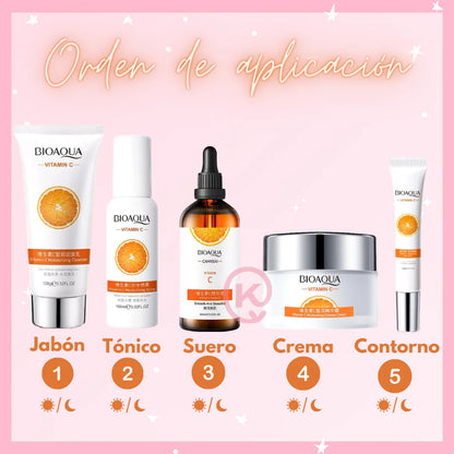 COMBO DE VITAMINA C BIOAQUA X5