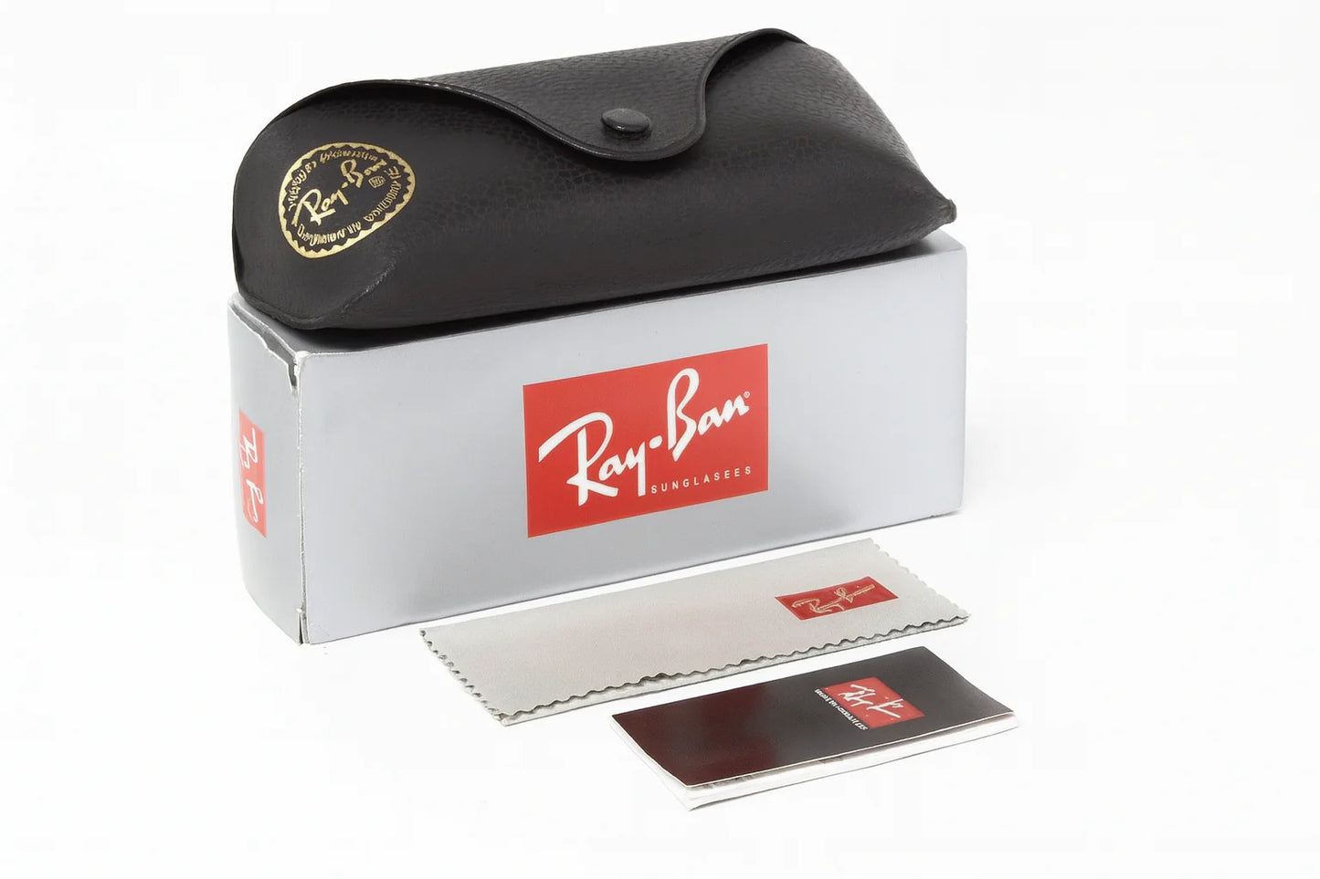 RAYBAN CLUB MASTER NEGRO-DORADO + ESTUCHE TIPO ORIGINAL