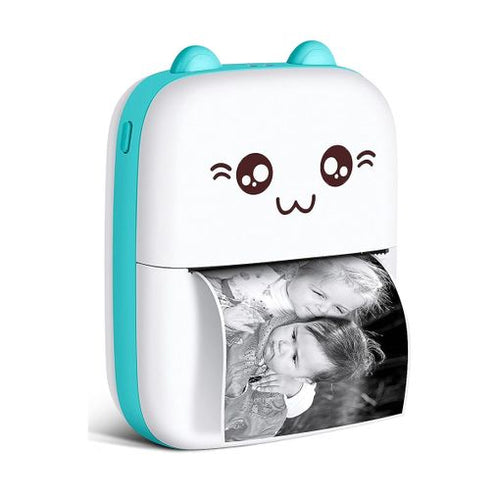 MINI IMPRESORA PORTARIL AZULES