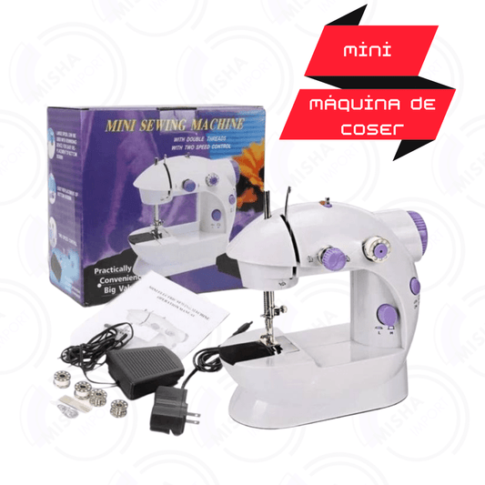 Mini máquina de coser portátil