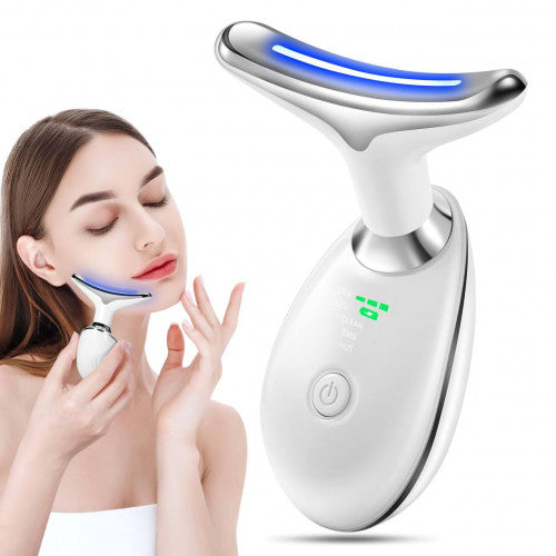 Masajeador Facial de 3 Luces LED