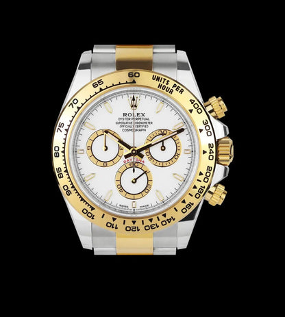 ROLEX DAYTONA SEMIAUTOMATICO BICOLOR-BLANCO