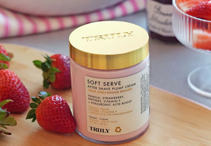 Crema Truly Soft Serve Fresa
